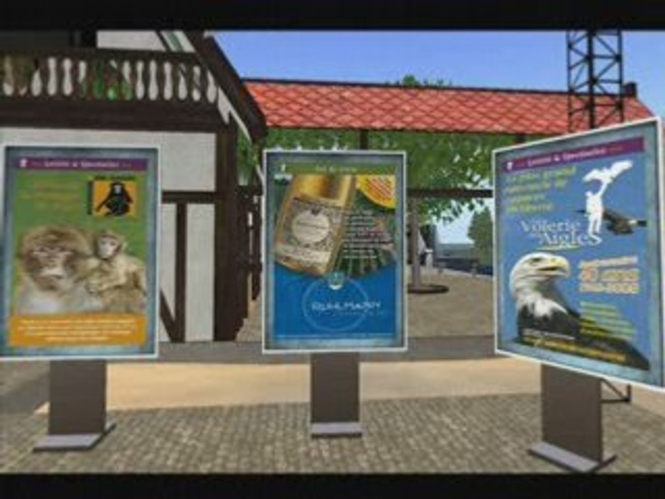 Le tourisme en Alsace préparé sur Second Life