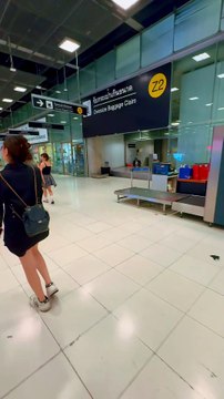 Touchdown in Bangkok! ✈️🇹🇭 From the bustling streets of Hanoi to the vibrant energy of *Suvarnabhumi Airport* – ready to explore the Land of Smiles! 🌏✨