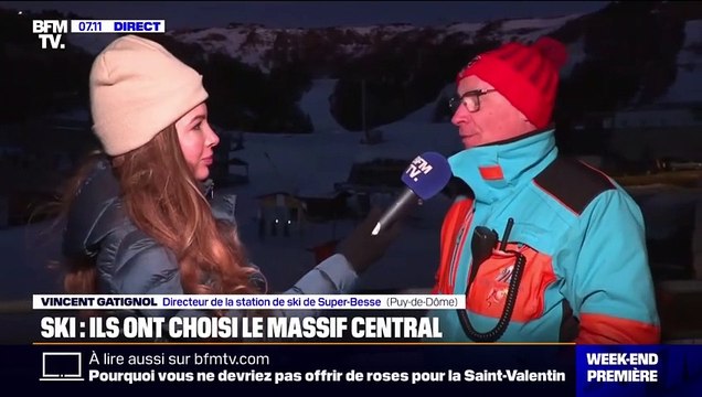 Ski: à Super-Besse (Puy-de-Dôme), l’affluence repart à la hausse après deux hivers difficiles