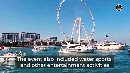 Colourful boat parade marks 49th UAE National Day