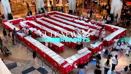 A 700 METRE Christmas Stollen Charity Cake Sale in Dubai