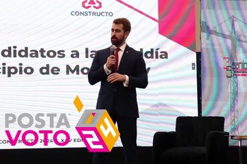 Propone Mauricio Cantú invertir 30&percnt; del presupuesto en infraestructura pública