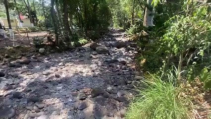 Sequía en abril: La falta de agua en ríos de Veracruz preocupa a residentes