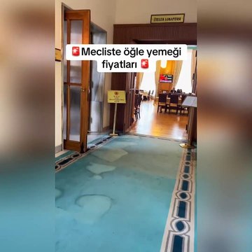Meclis Lokantası'ndaki yemek fiyatları yeniden gündemde: 8 kişilik yemek 1082 TL...