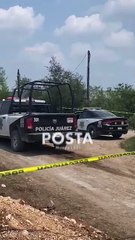 Tiran  dos cuerpos encobijados en Juárez, Nuevo León
