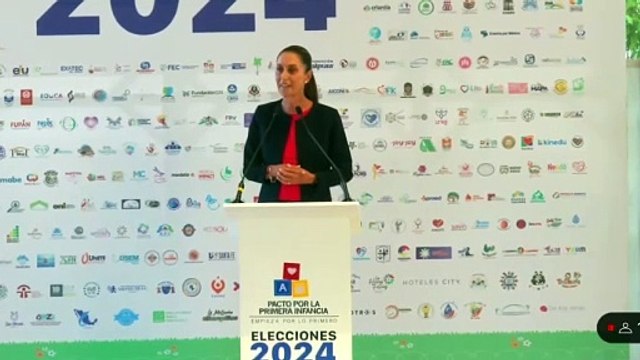 Los niños y las niñas nacieron para ser felices: Claudia Sheinbaum