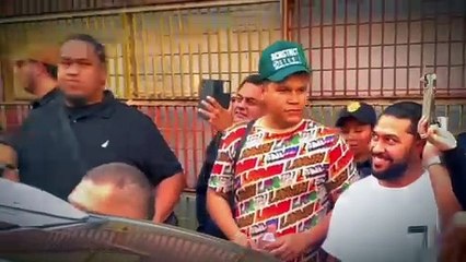 Visita sorpresa de Ozuna al barrio de Tepito a develar mural y enloquecer a fans