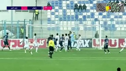 خلاصه بازی ملوان و ذوب‌آهن