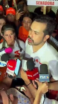 Jorge Álvarez Maynez plantea soluciones para combatir delitos en Nuevo León