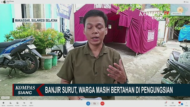 Update! Kondisi Warga Usai Banjir di Makassar-Maros Mulai Surut