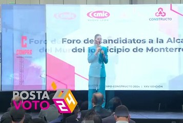 Mariana Rodríguez se compromete al rescate del primer cuadro de Monterrey