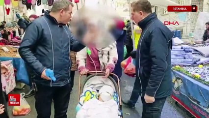 İstanbul'da sahte serum hortumu ile dilencilik yapan kadını zabıta yakaladı