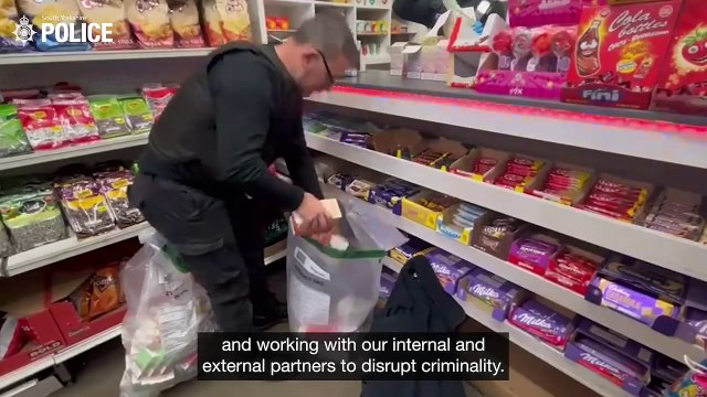 Watch as police seize £14K of counterfeit cigarettes and illegal vapes in Sheffield suburbs