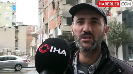 Hasarlı Bina Uyuşturucu Yuvası Olmuş Durumda