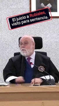 El juicio a Rubiales, visto para sentencia