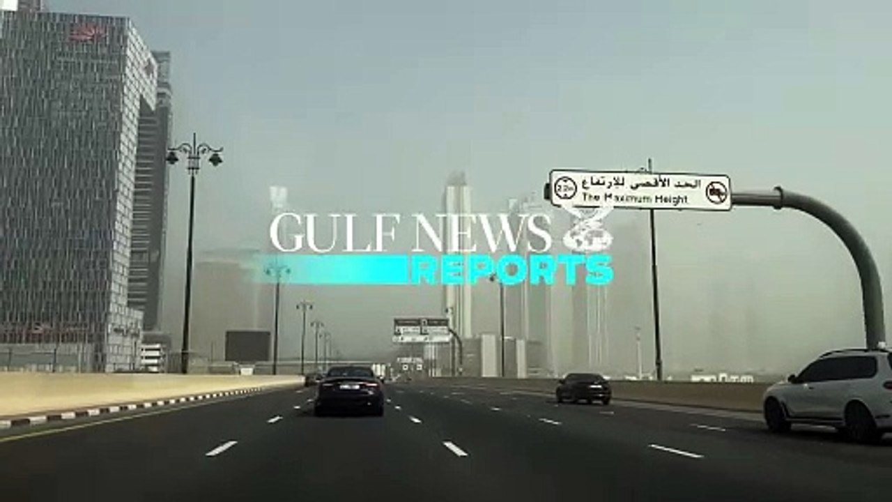 Sandstorm causes poor visibility in UAE