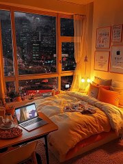 What kind of zodiac signs would enjoy this cozy atmosphere? #CozyNest #HealingVibes #AtmosphericVibes