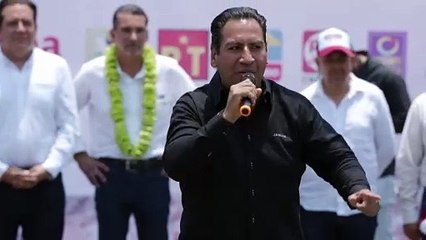 Eduardo Ramírez hace campaña en zona Sierra de Chiapas pese a enfrentamientos