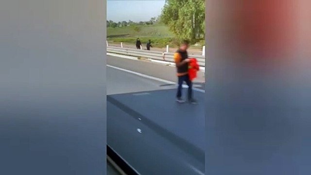 Muere policía de Edoméx en el Circuito Exterior Mexiquense (VIDEO)