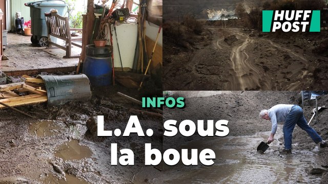 Un mois après les incendies, des coulées de boue monstrueuses frappent Los Angeles
