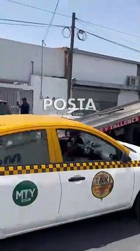 Deja choque de crucero dos lesionados en el centro de Monterrey