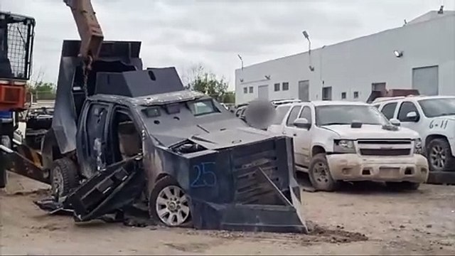 VIDEO: Destruye FGR 28 monstruos en Tamaulipas