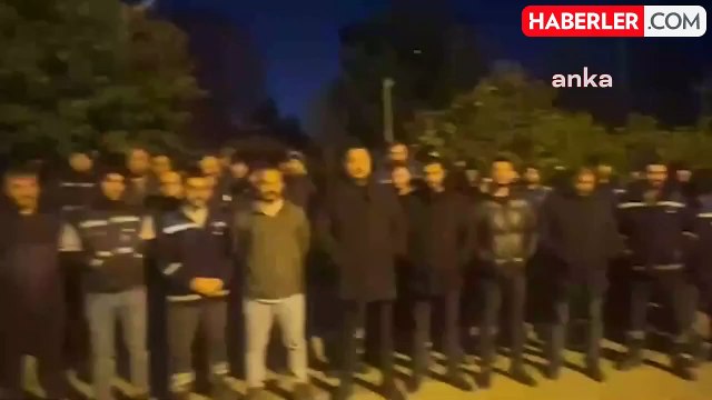 Trabzon'da Enerji İşçileri Protesto Eylemi Başlattı
