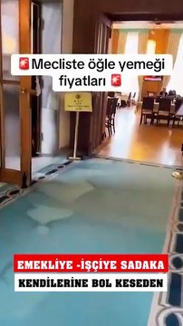 197 Bin Lira Maaşlı Vekillere TBMM Lokantasında Ucuz Ziyafet! #meclis #gündem #haberler #lokanta