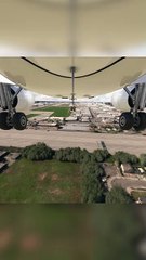 Magnificent Touchdown Fly Dubai A320 at Los Angeles International Airport (LAX), Los Angeles, United States