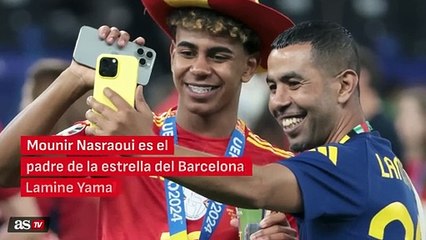 El vacile de Lamine a su padre tras esta foto con su pareja