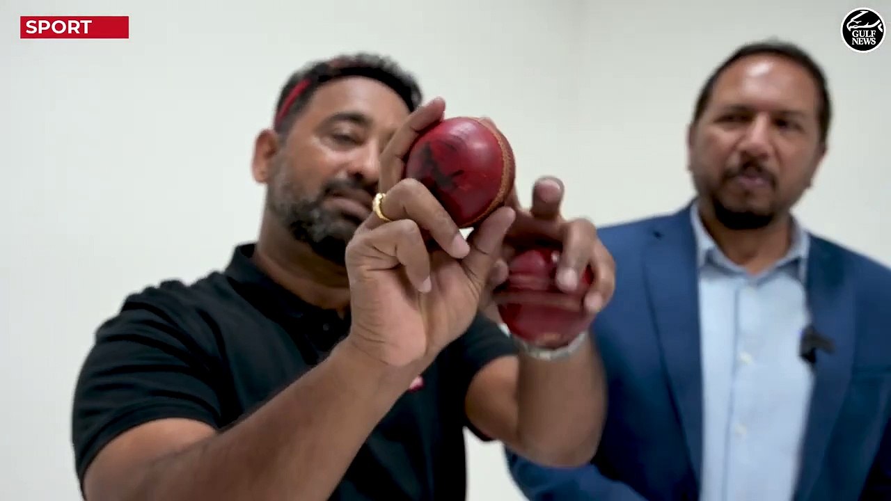 The physics behind the shine on a cricket ball