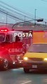 Sofocan incendio en poste de telefonía en San Jerónimo