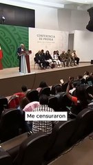 “Me censuraron”: López Obrador elimina entrevista de redes tras ultimátum