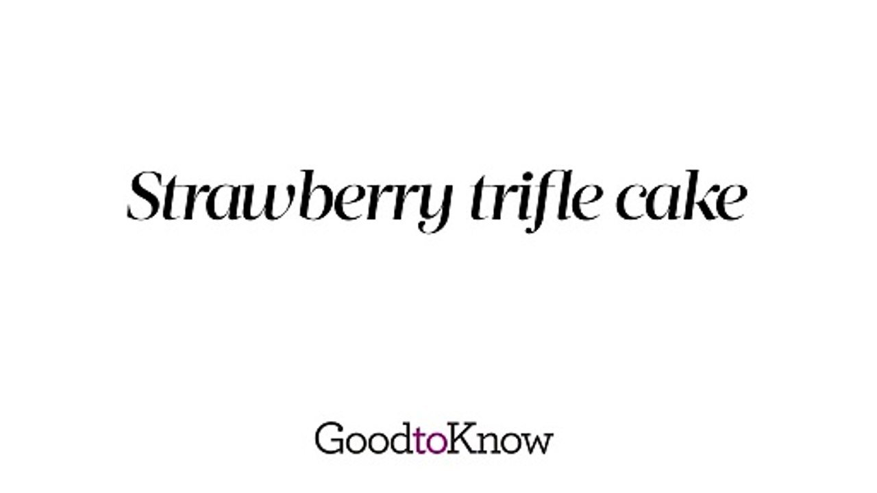 Strawberry Trifle Cake | Recipe