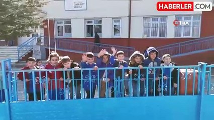 Sinop'ta Çocuklar İçin Kar Eğlencesi