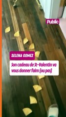 Selena Gomez reçoit des nachos XXL pour la St-Valentin