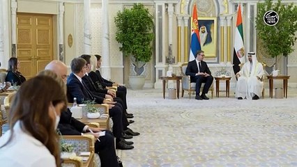 UAE, Serbian Presidents discuss bilateral relations