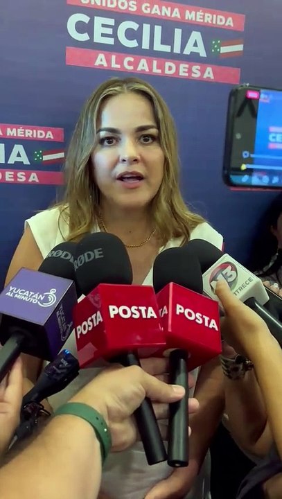 Cecilia Patrón presenta su plan de gobierno para Mérida “Una sola Mérida”