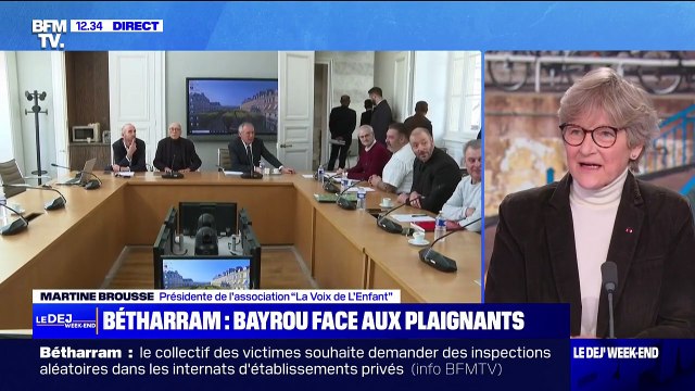 Affaire Bétharram: Faisons que cette affaire, absolument dramatique, [...] donne les moyens aux professionnels , déclare Martine Brousse (présidente de l'association La Voix de l'Enfant )