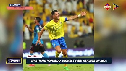 Cristiano Ronaldo, highest-paid athlete ng 2024