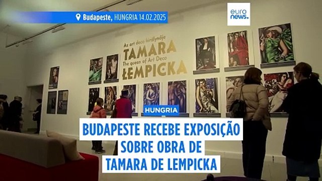 Instituto Polaco em Budapeste apresenta exposição de fotografias de Tamara Lempicka
