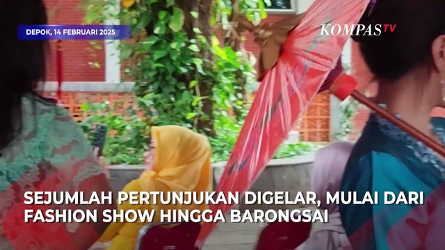 Atraksi Barongsai hingga Fesyen Show Meriahkan Cap Go Meh di Universitas Indonesia