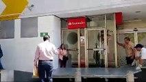 Xalapa: blindan bancos por las marchas del 8 de marzo