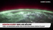 Astronotların uzayda Kuzey Işıkları keyfi