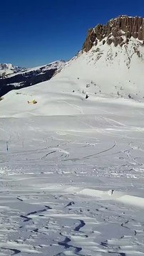 Valanga a passo Rolle, le ricerche del Soccorso alpino