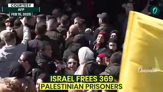 VIDEO| 369 Palestinian Prisoners Return After Israel-Hamas Hostage Exchange | West Bank Celebrates