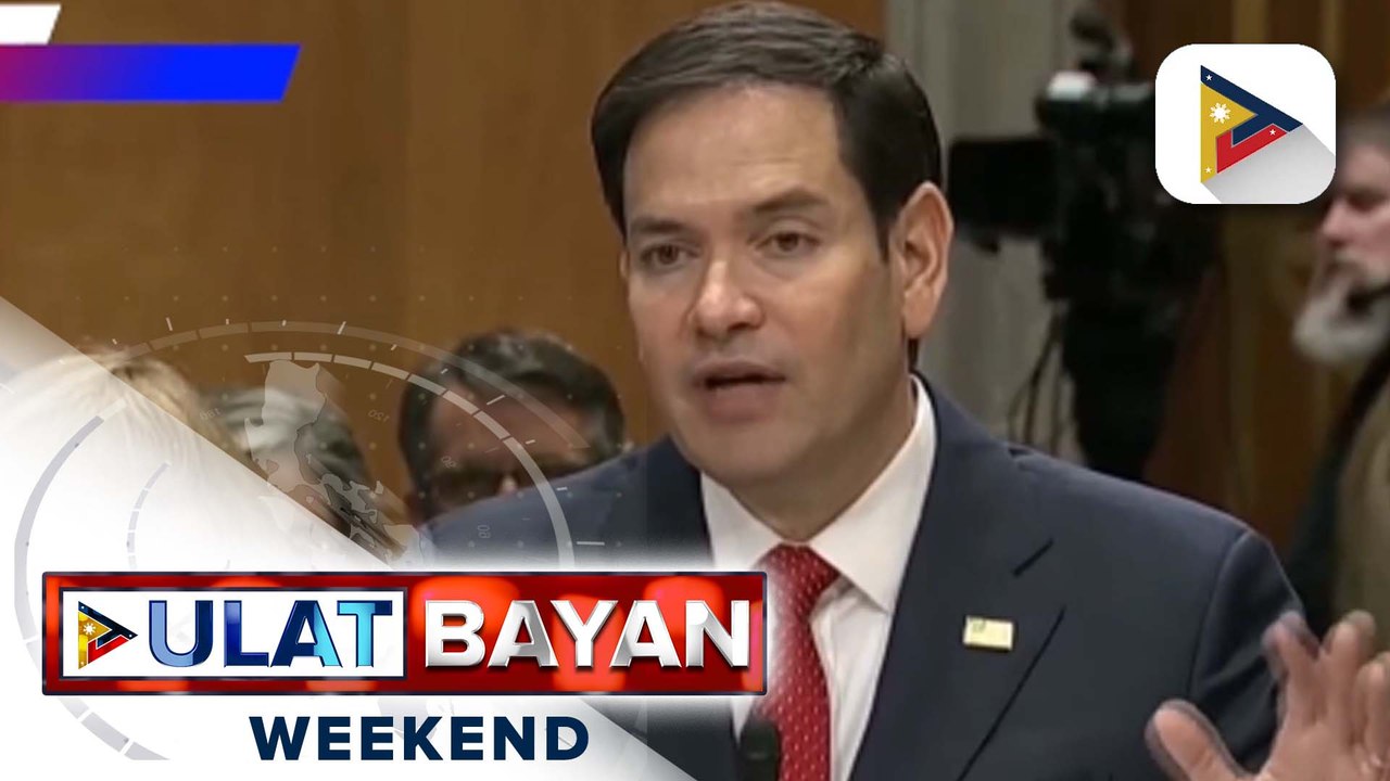 Isyu sa WPS, tinalakay sa pulong nina DFA Sec. Manalo at U.S. Secretary of State Rubio