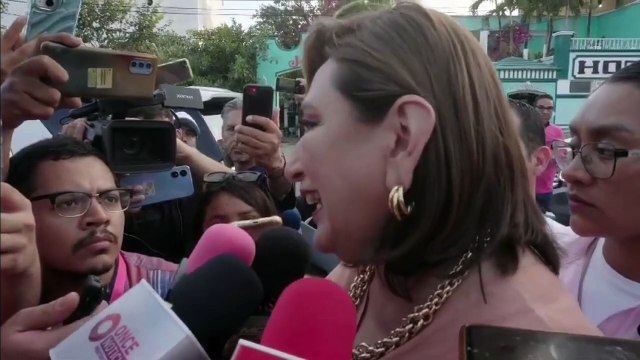 Claudia Sheinbaum, si es la candidata de los millonarios, señala Xóchitl Gálvez