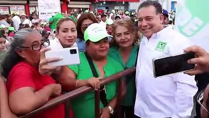 Eugenio Geño Hernández y Maki Ortiz Domínguez reciben apoyo masivo en Reynosa