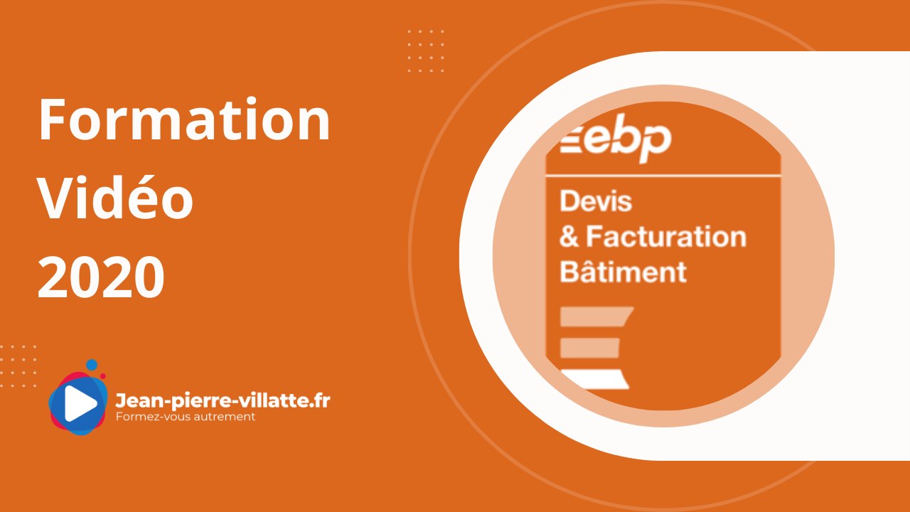 EBP Devis Facturation Bâtiment 2020 : Les factures d'acomptes